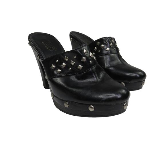 Y2k Chaps Chunky Clogs with Studded Detail Size 9.5 - Picture 1 of 10